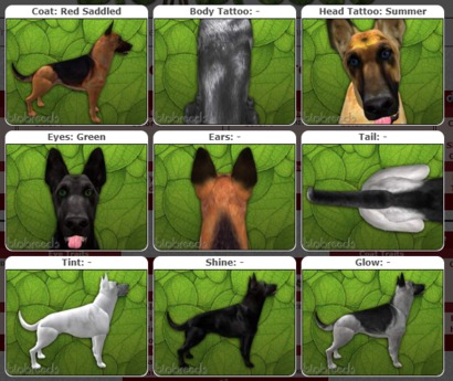 Second Life Marketplace - Red Saddled Male German Shepherd