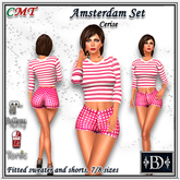 < BD > Amsterdam Set Cerise