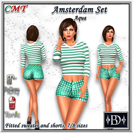 < BD > Amsterdam Set Aqua