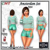 < BD > Amsterdam Set Aqua