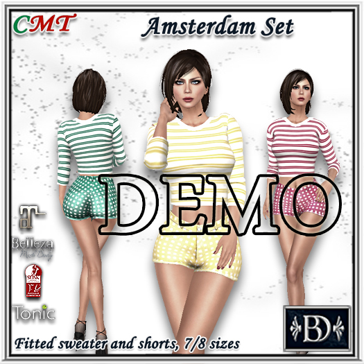 < BD > Amsterdam Set  DEMO