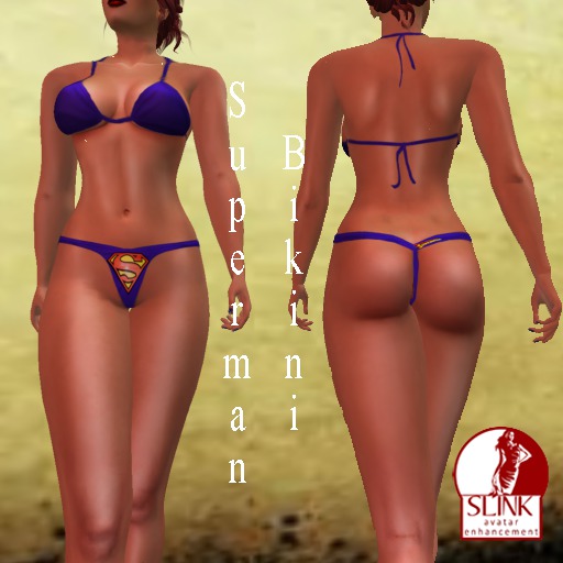 Superman Bikini Slink