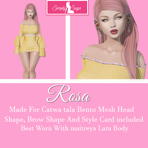 -Simply Suga- Rosa Shape