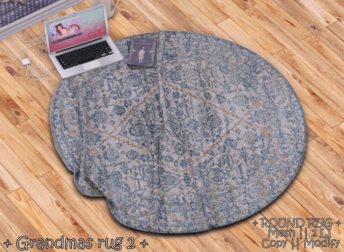 WIB - Round Mesh Rug - Grandmas Rug 2
