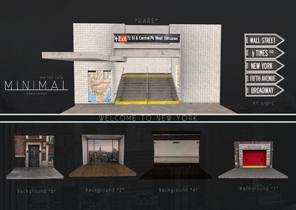 MINIMAL - New York BG *RARE*