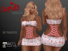 *CF* LATTICE MINI MAITREYA PEACH FLORAL