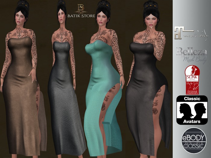 :.: \ * / Batik \ * /:.:Griselda Fitted dress