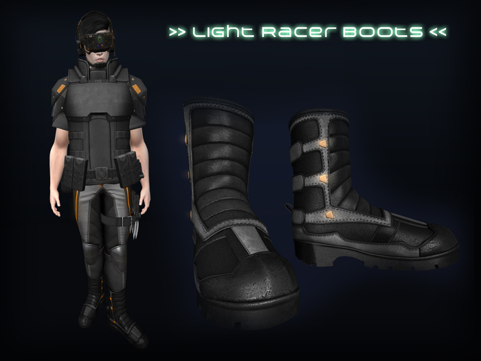 [P.0.E] - Light Racer Planti Boots