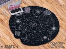 || When I'm Bored || Round Mesh Rug || Stars || 2 LI 