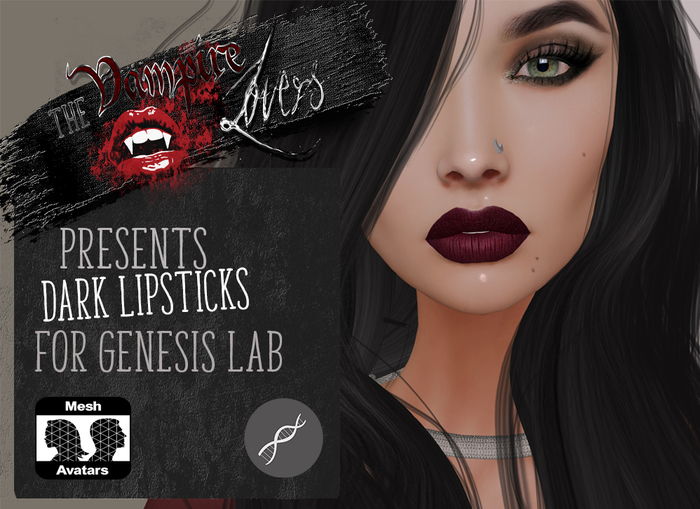 [..VL..] Dark Set Lipstick for Genesis Lab Head 3.0