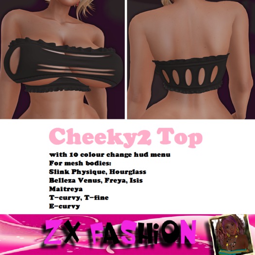 Cheeky2 Crop Top BOX