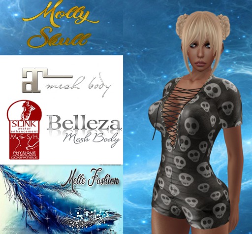 :. MF .: Molly Skull Black