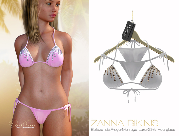 DarkFire Zanna Bikini-Color#01