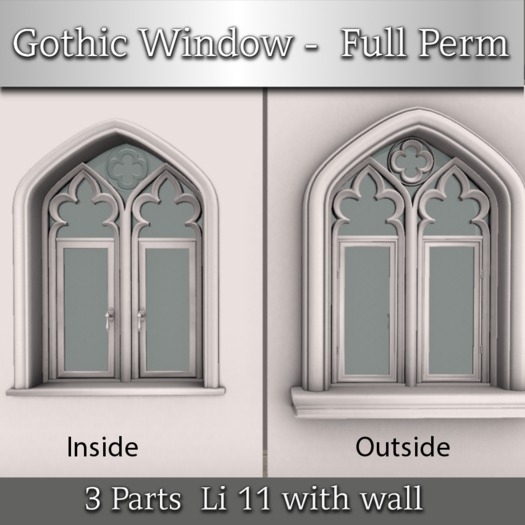 Gothic Window -  Full Perm (box)