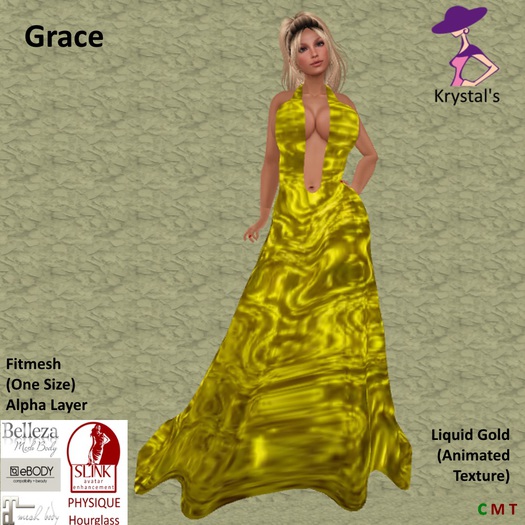 [KS] Grace in Liquid Gold (boxed)