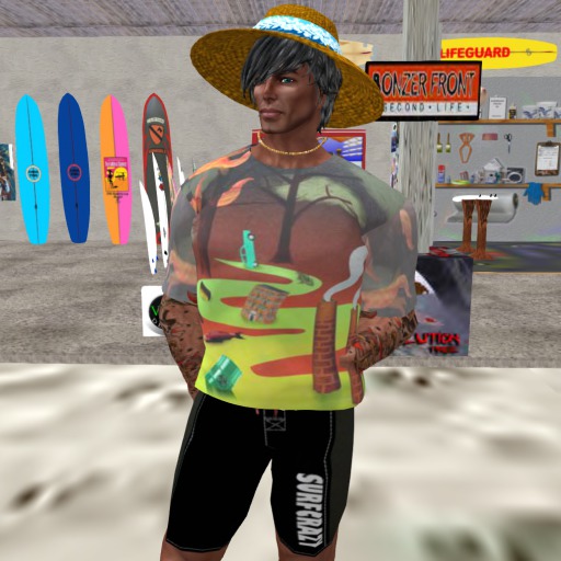 POLLUTED SURF TEE SHIRTS ALL SIZES  MESH BOXED great gift!