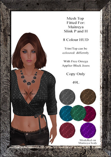 Fitted Mesh Circle Top