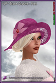 ~LP~ Zelda Cloche (BOXED) Pink