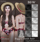 {Limerence} Zarina hair-B&W