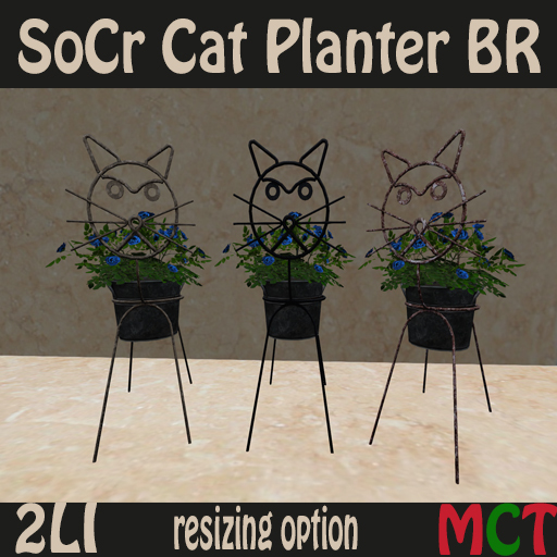SoCr Cat Planter BR