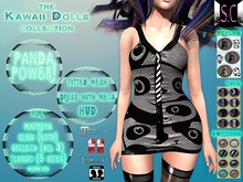 .:S.C:. Kawaii Dolls - Dress - Panda Power