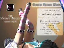 .:S.C:. Kawaii Dolls - Disco Candy Heels