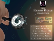 .:S.C:. Kawaii Dolls - Doll Key - Pisces