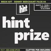 Clutter - Mesh Kit - Benny Merchant Pack 04