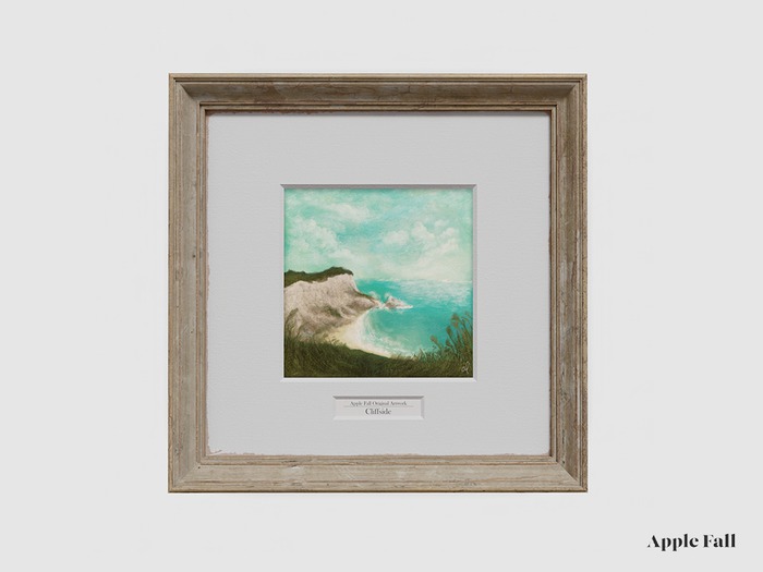 Apple Fall Original Artwork - Cliffside (Box)