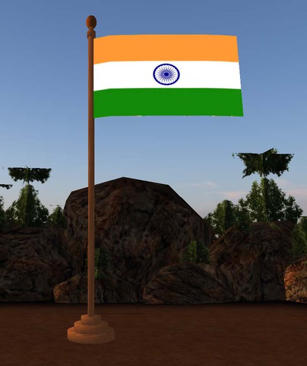 Spry Hearts : Indian Flag with Hoisting Animation