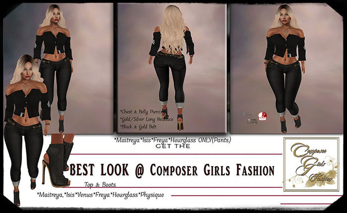 !CGF-*Lenah*  Complete Jeans Outfit