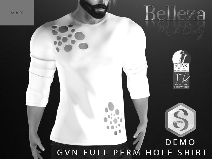 GVN FULL PERM HOLE SHIRT DEMO