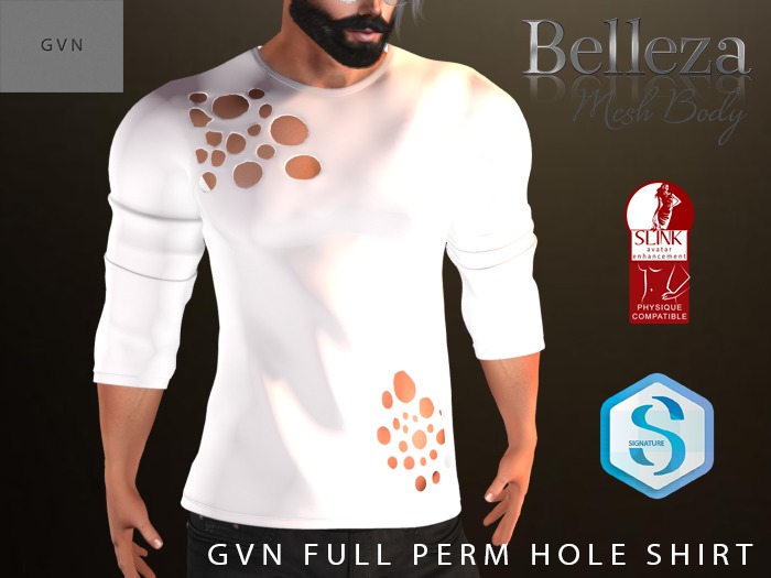 GVN FULL PERM HOLE SHIRT