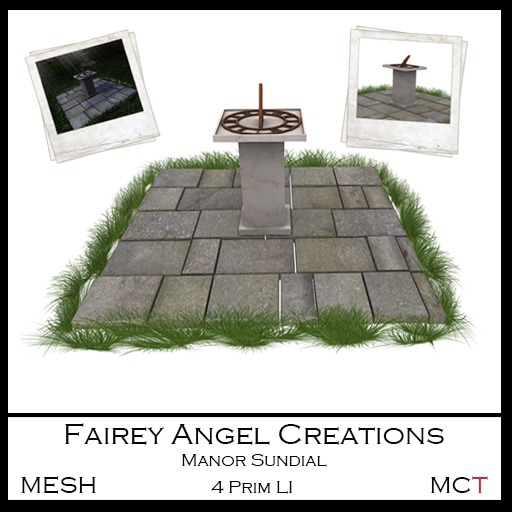 FAC Manor Sundial Crated