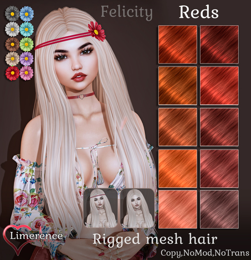 {Limerence} Felicity hair-Reds