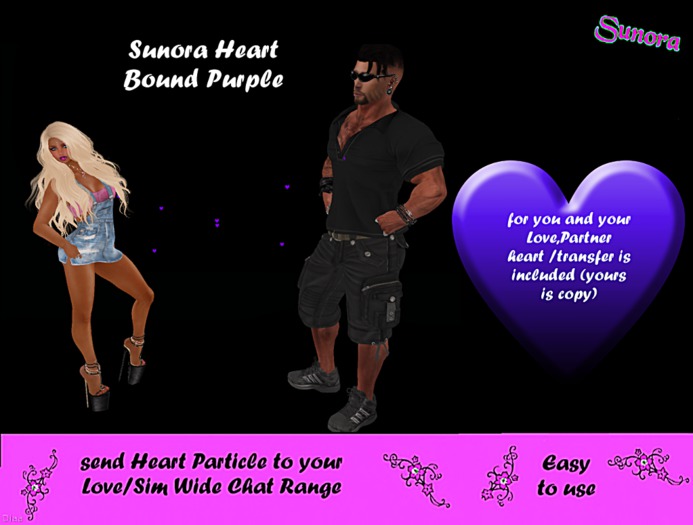 Sunora Heart Bound Purple