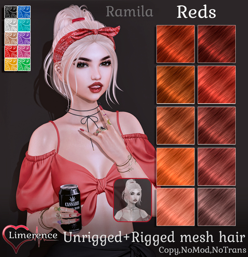 {Limerence} Ramila hair-Reds