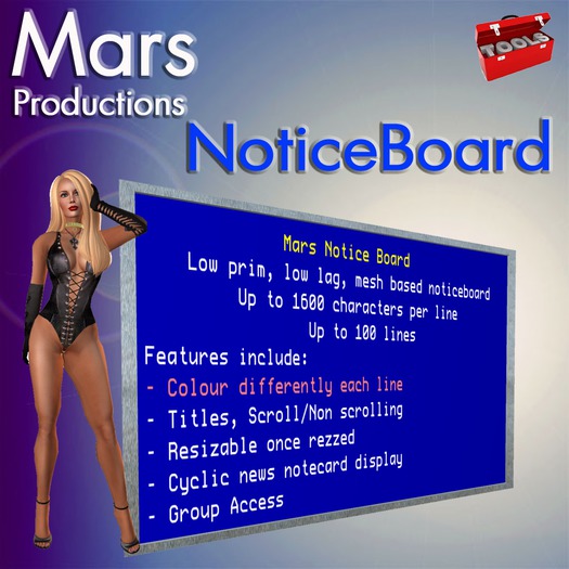 Mars NoticeBoard
