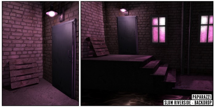 Paparazzi - Slum Riverside - BACKDROP - pink
