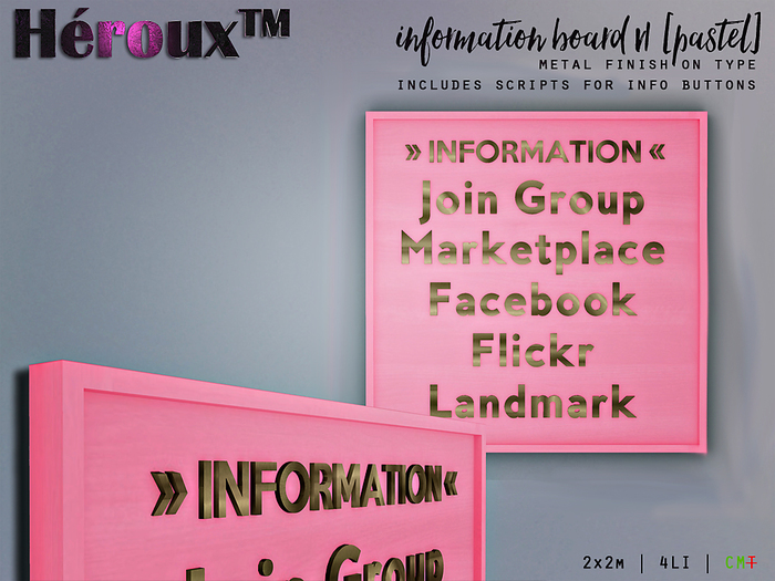 heroux [info board v1 pastel] 