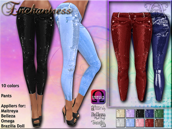 Second Life Marketplace - ![Enchantress] Dora Pants