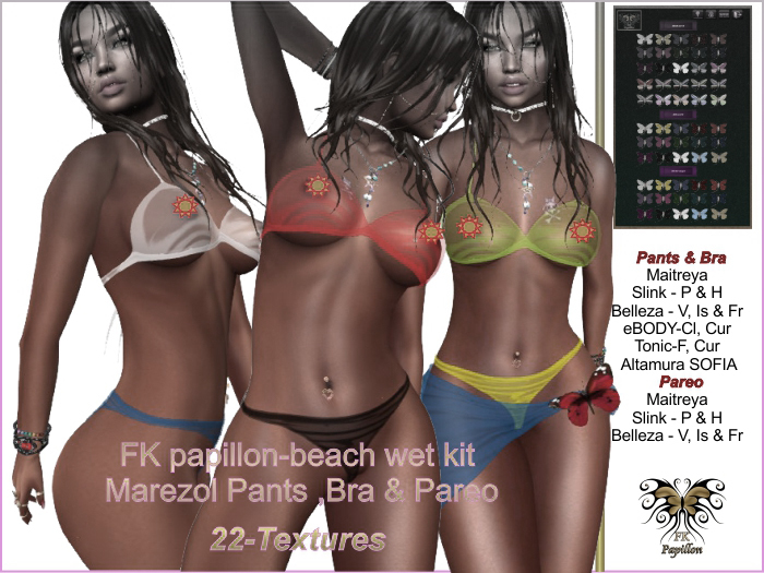FK papillon- beach wet kit Marezol Demo