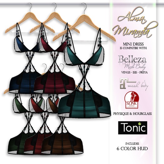 .: AlmaMiranda :. Net Trikini Dress
