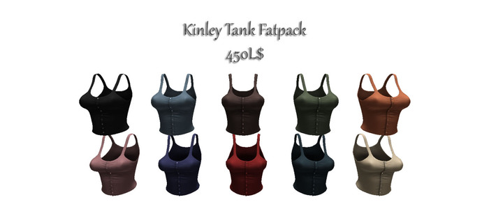 [BY BECK] Kinley Tank Fatpack