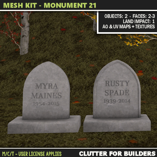 Clutter - Mesh Kit - Monument 21