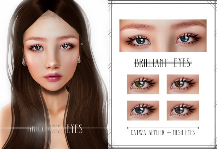 *Beyou* Brilliant Eyes (Catwa/Mesh)