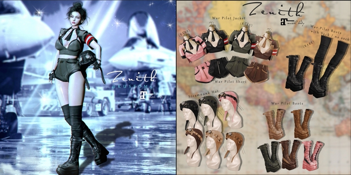 =Zenith=Steampunk Hat (Begie)