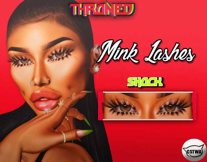[THRONED] Mink Lashes // Shock (Add Me)