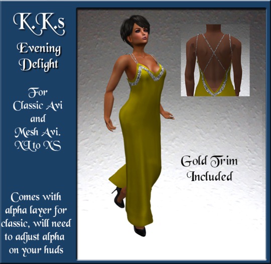 KK's Evening Delight Yellow Gold/Silver