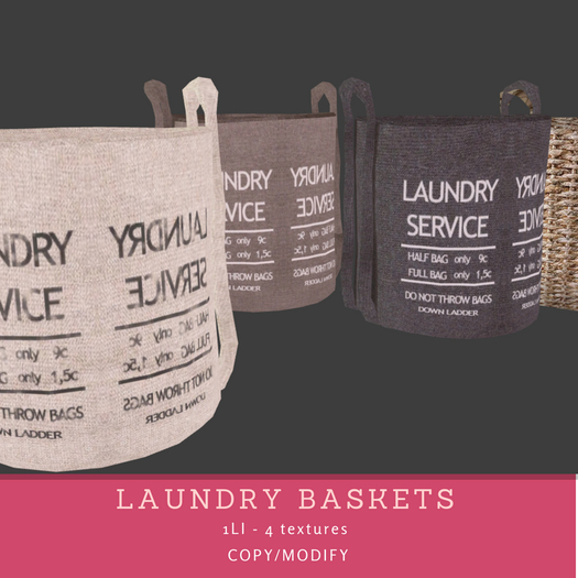 *MG* Laundry Baskets